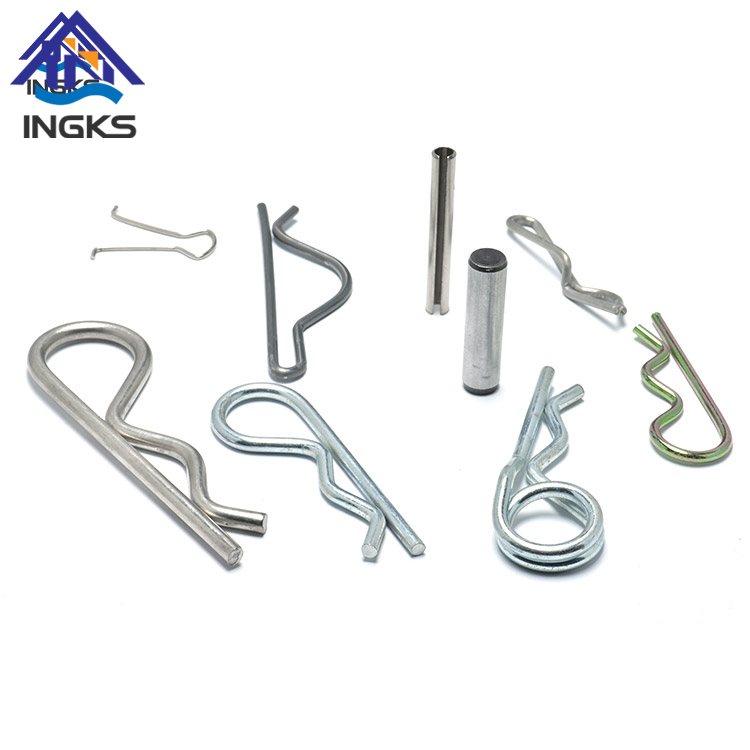 Paslanmaz Çelik Yaylı Pimi Yaylı Tip Düz Yaylı Pimi