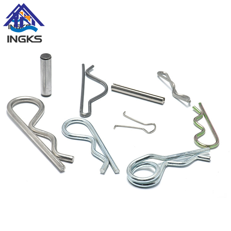 Paslanmaz Çelik Yaylı Pimi Yaylı Tip Düz Yaylı Pimi