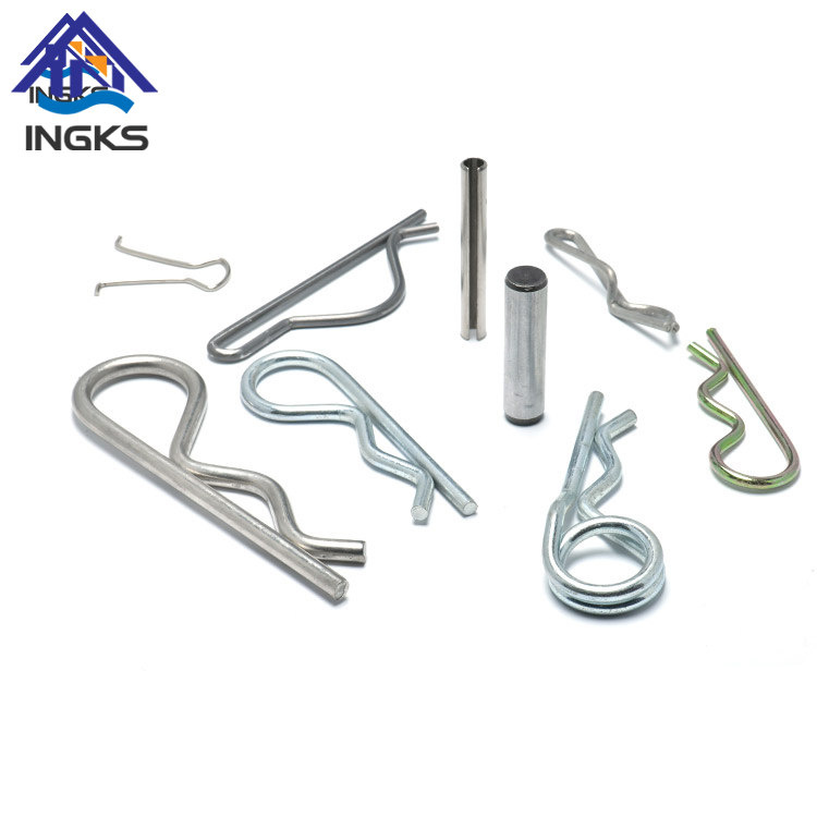 Paslanmaz Çelik Yaylı Pimi Yaylı Tip Düz Yaylı Pimi